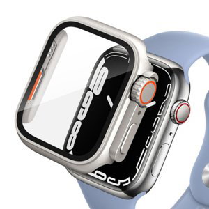 Tech-Protect Defense 360 pouzdro s ochranným sklem na Apple Watch 4/5/6/SE 44mm, titanium