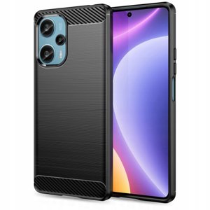 Tech-Protect Carbon kryt na Xiaomi Poco F5, černý