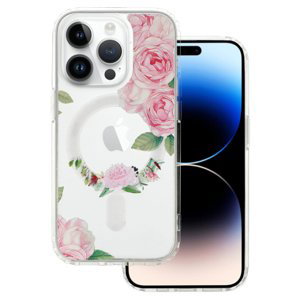 MG Flower MagSafe kryt na iPhone 12 Pro, pink flower