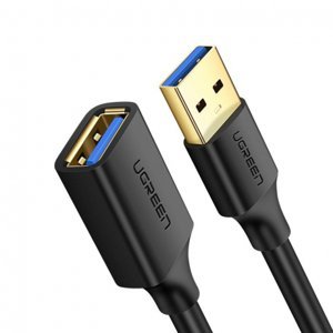 Ugreen US129 Extension prodlužovací kabel USB 3.0 1.5m, černý (US129 30126)