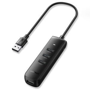 Ugreen CM416 HUB adaptér USB / 4x USB 3.0 0.25m, černý (CM416 10915)