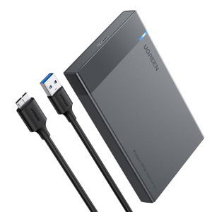 Ugreen US221 externí box na SSD disk 2.5'' SATA USB 3.2 - micro USB , černý