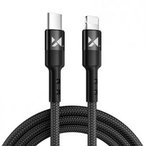 MG kabel USB-C / Lightning PD 18W 2m, černý (WUC-PD-CL2B)