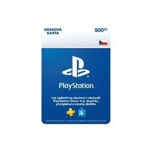 PlayStation Store - Dárková karta 500 Kč (digitální verze)