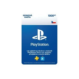 PlayStation Store - Dárková karta 1000 Kč (digitální verze)