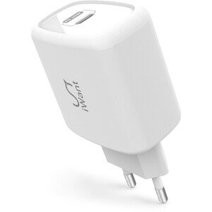 iWant USB-C PD nabíjecí adaptér 30W bílý