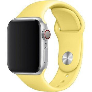 FIXED Silicone Strap set silikonových řemínků Apple Watch 42/44/45mm žlutý