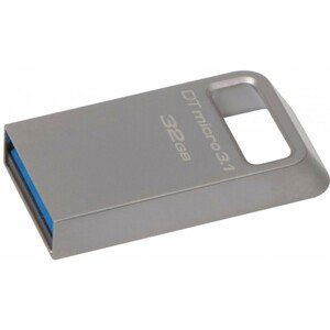 Kingston 32GB DTMicro USB 3.1/3.0 Type-A metal ultra-compact drive