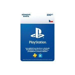 PlayStation Store - Dárková karta 200 Kč (digitální verze)