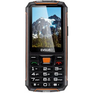 EVOLVEO StrongPhone Z5 černý/oranžový