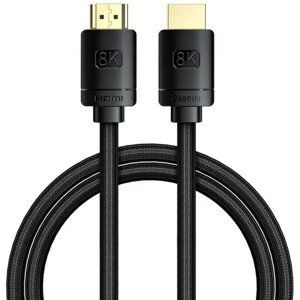 Baseus HDMI 2.1 kabel 8K M/M (1m) černý