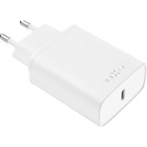 FIXED USB-C síťová nabíječka (PD) 25W bílá