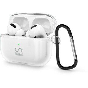 iWant AirPods Pro TPU pouzdro čiré