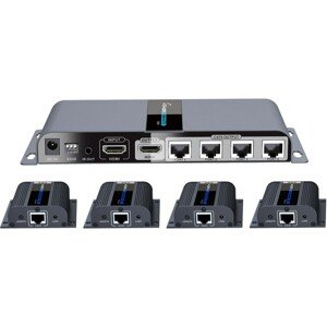 PremiumCord HDMI splitter a extender po Cat7