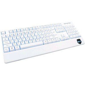 C-TECH KB-104W herní klávesnice bílá