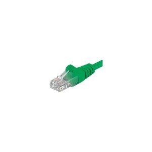 PremiumCord Patch kabel UTP RJ45-RJ45 CAT6 0,25m zelený