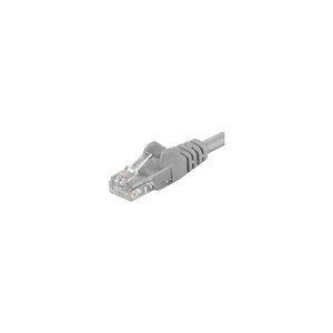 PremiumCord Patch kabel UTP RJ45-RJ45 CAT6 0,5m šedý