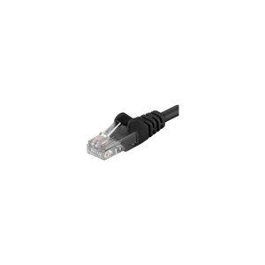 PremiumCord Patch kabel UTP RJ45-RJ45 CAT6 10m černý