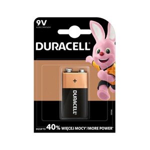 Duracell Basic 9V alkalická baterie, 1 ks