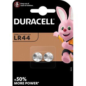 Duracell LR44 knoflíková baterie, 2 ks