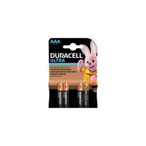 Duracell Ultra AAA alkalická baterie, 4 ks