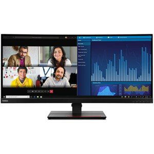 Lenovo ThinkVision P34w-20 zahnutý monitor 34,14" s webkamerou MC50