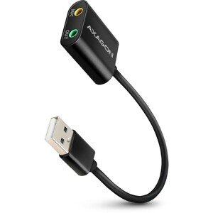 AXAGON externí zvuková karta USB 2.0 15 cm