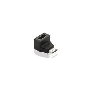 PremiumCord Adapter Mini HDMI C Male na HDMI Female zahnutý do pravého úhlu 90°