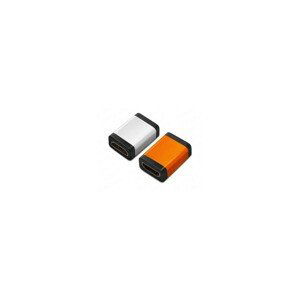 PremiumCord Adaptér spojka HDMI A - HDMI A Female/Female oranžová