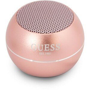 Guess Mini Bluetooth Speaker (3W) růžový