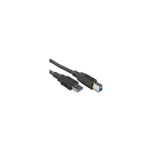 PremiumCord Kabel USB 3.0 Super-speed 5Gbps A-B, 9pin, 0,5m