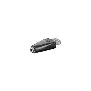 PremiumCord USB2.0 adaptér na stereo jack 3,5mm female