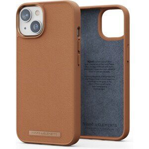 NJORD Genuine Leather Case iPhone 14 Cognac