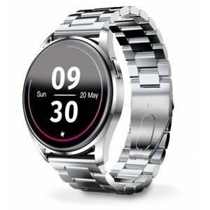 Aligator Watch Pro X chytré hodinky stříbrné