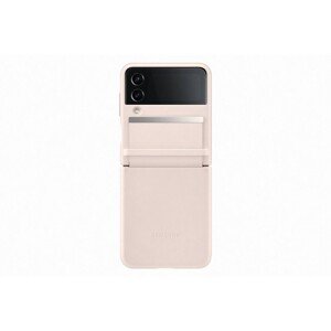 Samsung Flap Leather Cover Flip4 Peach