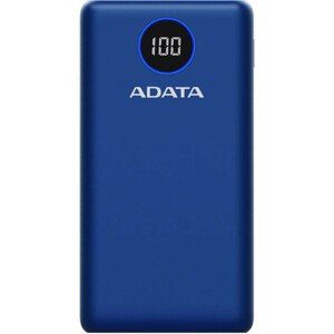 ADATA PowerBanka 20000mAh P20000QCD modrá