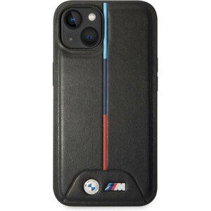 BMW M Tricolor Stripe kryt iPhone 14 Plus černý