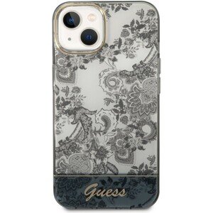 Guess PC/TPU Toile De Jouy kryt iPhone 14 šedý