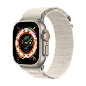 Apple Watch 49/45/44mm hvězdně bílý alpský tah - M