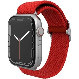 EPICO Řemínek Braided APPLE WATCH 42/44/45 mm červený