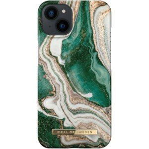 iDeal Of Sweden kryt iPhone 14 Golden Jade Marble