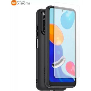 Made for Xiaomi TPU Kryt + Tvrzené Sklo pro Xiaomi Redmi Note 11/11s Black