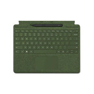 Microsoft Surface Pro Signature Keyboard + Slim Pen 2 Bundle (Forest), ENG