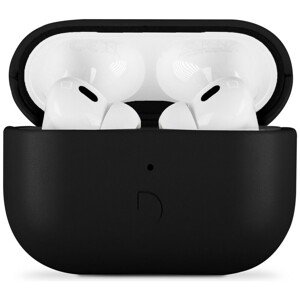 Decoded Aircase kožené pouzdro AirPods Pro 2 černé