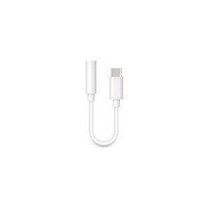 ALIGATOR audio adaptér USB-C / 3,5mm Jack bílý