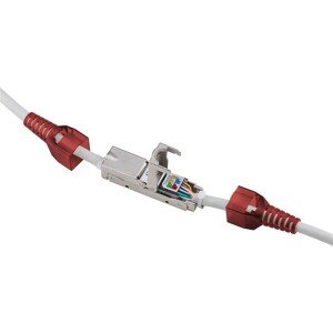 PremiumCord Vodotěsný propojovací box 2x RJ45 female (8P8C) pro kabely Cat.6A, stíněný