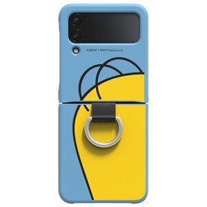 Samsung Silicone Cover Ring Z Flip4, Homer Simpson