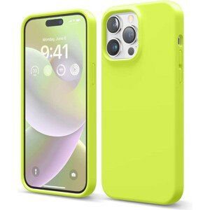 elago Silicone Case pro iPhone 14 Neon Yellow