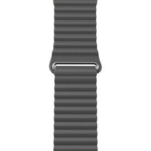 Next One Leather Loop řemínek Apple Watch 42/44/45mm šedý
