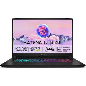 MSI Katana 17 B12UDXK-250XCZ - notebook - černý